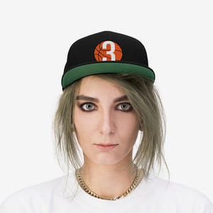 Logo: Unisex Flat Bill Hat