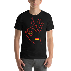 Germany Olympic: Black Short-Sleeve Unisex T-Shirt