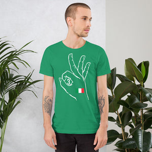 Italy Olympic: Green Short-Sleeve Unisex T-Shirt