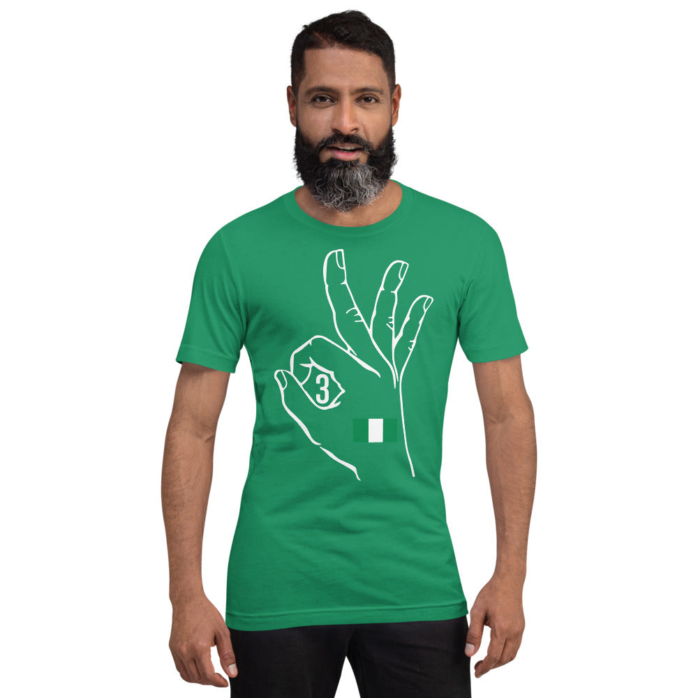 Nigeria Olympic: Green Short-Sleeve Unisex T-Shirt