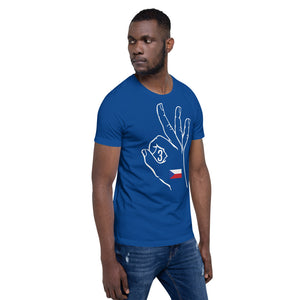 Czech Republic Olympic: Royal Blue Short-Sleeve Unisex T-Shirt