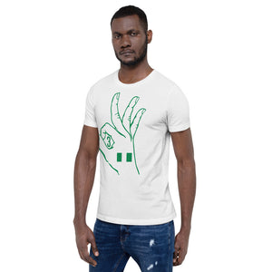 Nigeria Olympic: White Short-Sleeve Unisex T-Shirt